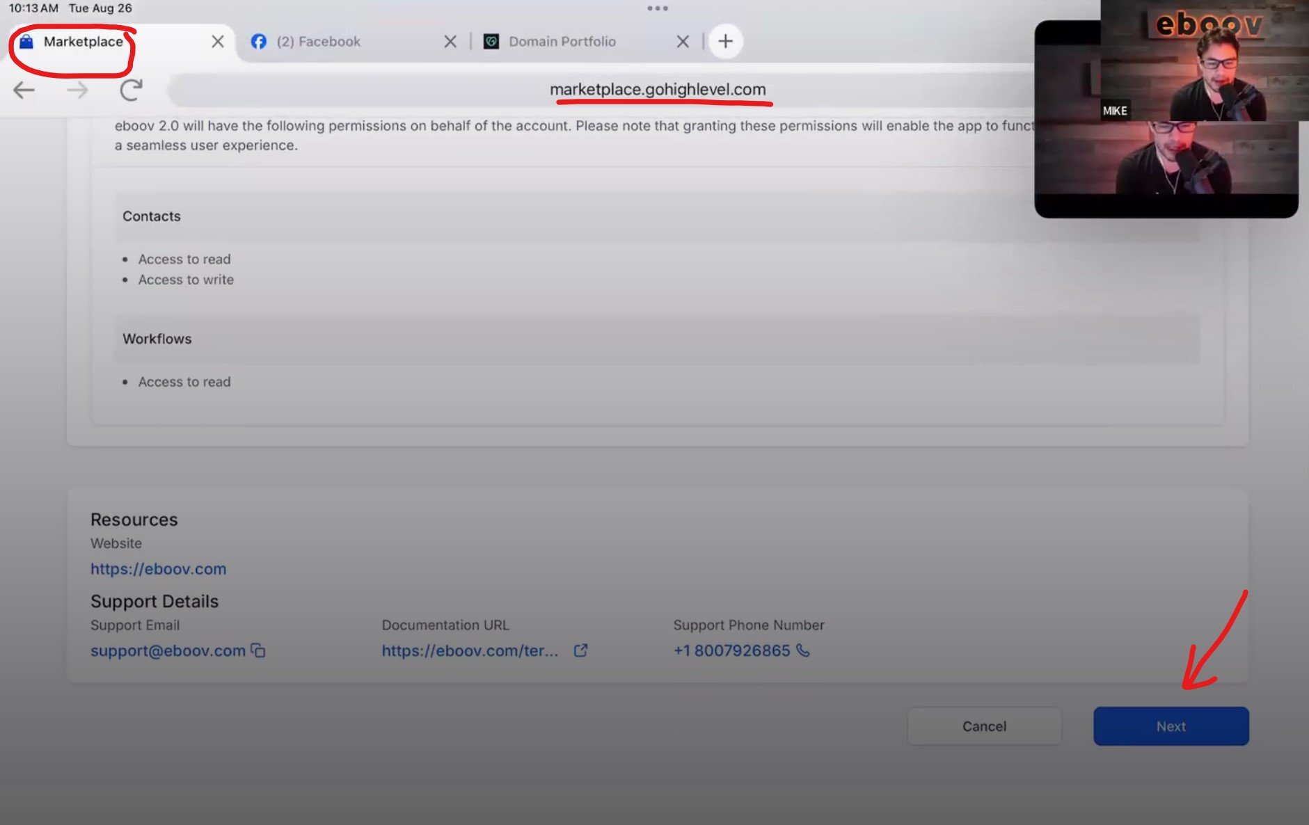 eboov GHL Integration (Marketplace Tab).jpg